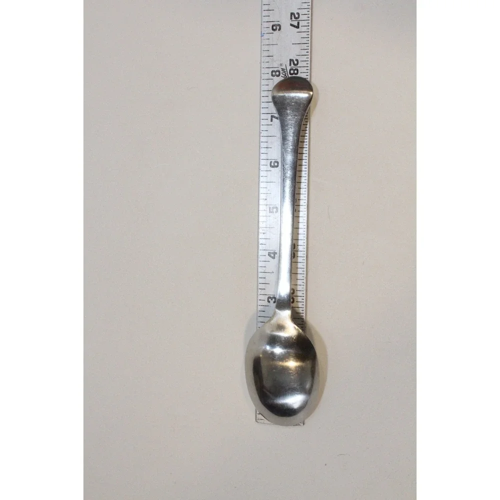 4 Place/Oval Soup Spoons Dansk KOBENHAVN Stainless‎ Flatware